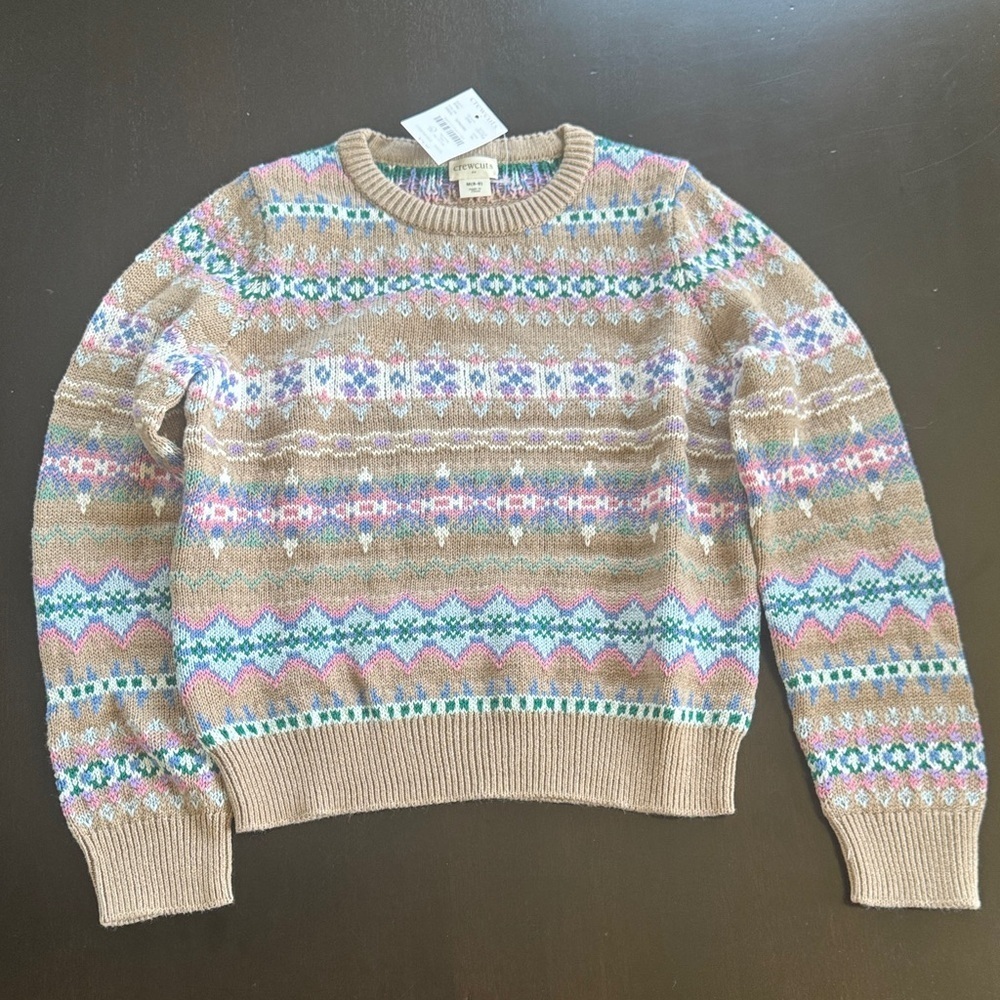 Crewcuts Fair Isle Knit Sweater